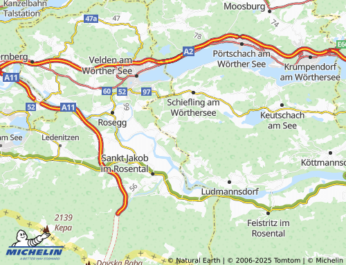 Mappa MICHELIN Roach - ViaMichelin