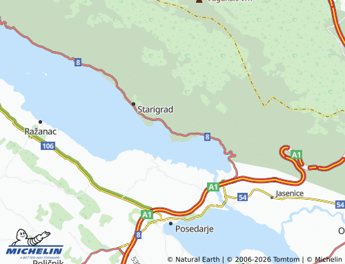 Mapa MICHELIN Seline - ViaMichelin