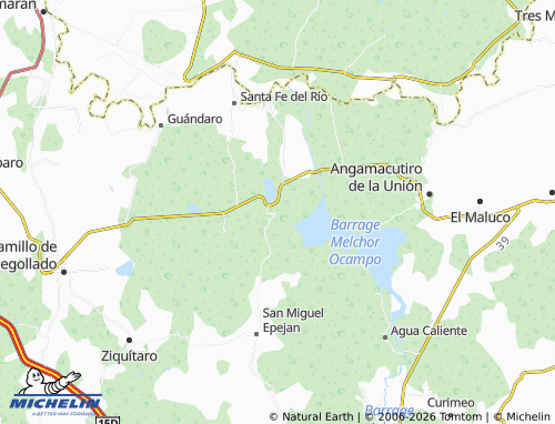 Mapa MICHELIN Curicipo - ViaMichelin