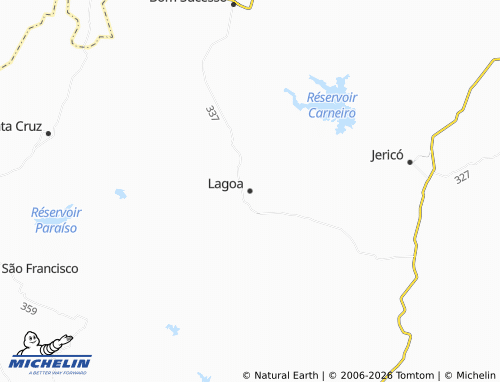 Mapa MICHELIN Lagoa - ViaMichelin