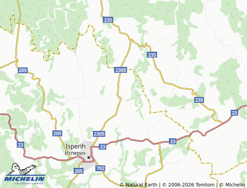 MICHELIN Konevo map - ViaMichelin