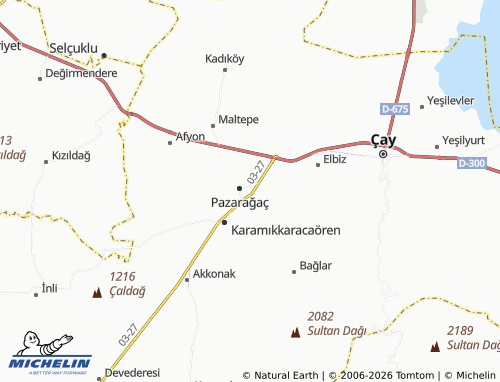 MICHELIN Karabulut map - ViaMichelin