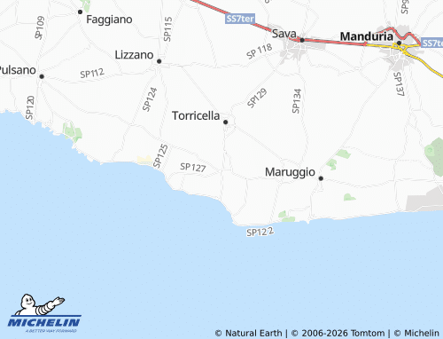 MICHELIN Monacizzo map - ViaMichelin