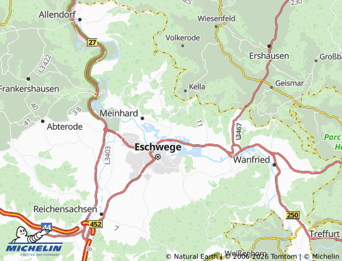 Mapa MICHELIN Grebendorf - ViaMichelin