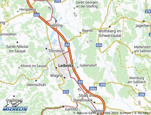 Carte MICHELIN Hasendorf an der Mur - ViaMichelin