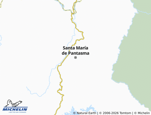 MICHELIN Santa María de Pantasma map - ViaMichelin
