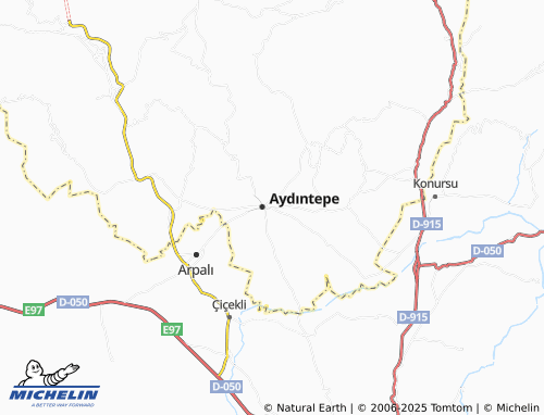 MICHELIN Yakudiye map - ViaMichelin