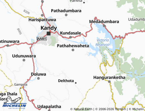 Mappa MICHELIN Ankelipitiya - ViaMichelin