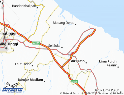 MICHELIN Sei Suka map - ViaMichelin
