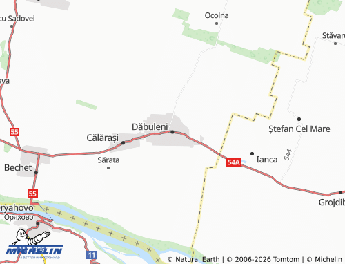 MICHELIN-Landkarte Dăbuleni - ViaMichelin