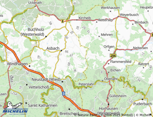 MICHELIN Schöneberg map - ViaMichelin