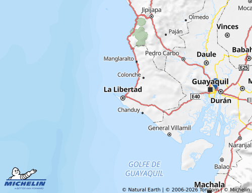 MICHELIN-Landkarte Santa Elena - ViaMichelin