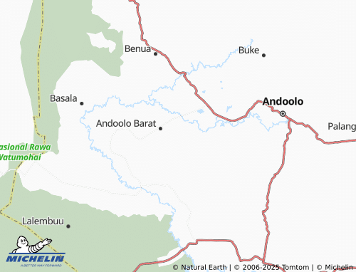 MICHELIN Wawobende map - ViaMichelin