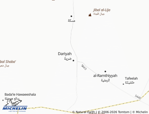 MICHELIN-Landkarte al-Rabwah - ViaMichelin