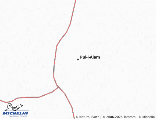 MICHELIN Pul-I-Alam map - ViaMichelin