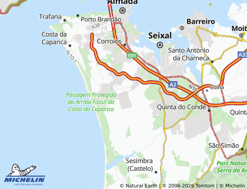 Mapa MICHELIN Verdizela - ViaMichelin