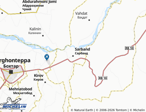 Mappa MICHELIN Sarband - ViaMichelin