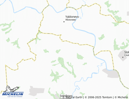 MICHELIN Zaovrazhnoye map - ViaMichelin