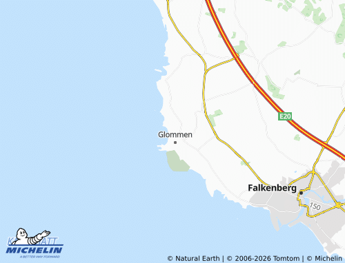 Carte MICHELIN Glommen Norra - ViaMichelin