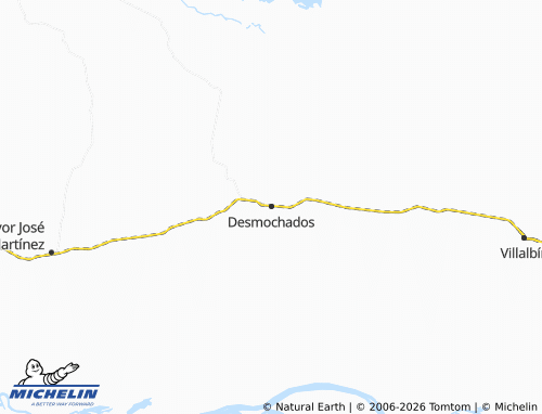 Mappa MICHELIN Desmochados - ViaMichelin