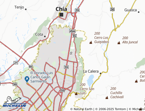 MICHELIN Verbenal San Antonio map - ViaMichelin