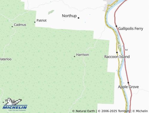 MICHELIN Harrison map - ViaMichelin