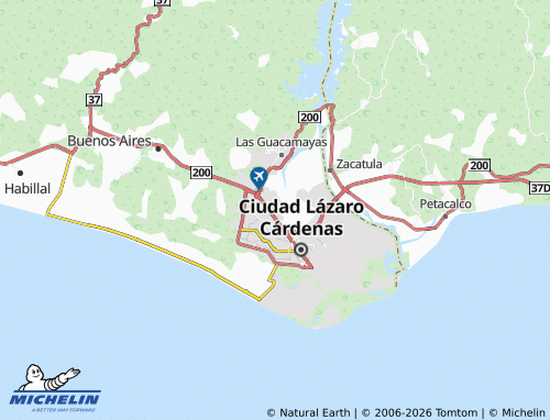 Mappa MICHELIN Las Américas - ViaMichelin