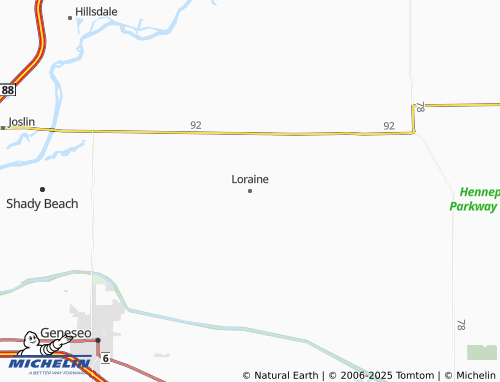 MICHELIN-Landkarte Loraine - ViaMichelin