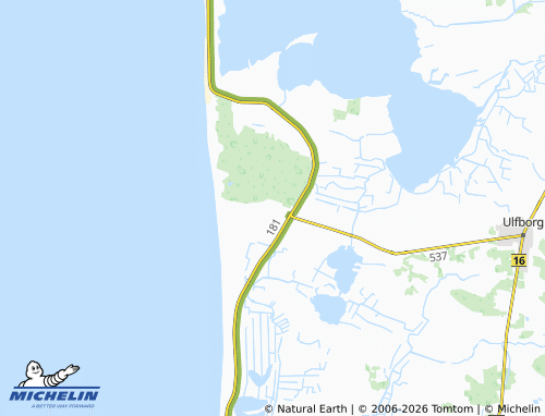 Mappa MICHELIN Græm - ViaMichelin