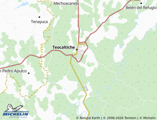 Mapa MICHELIN Emiliano Zapata - ViaMichelin