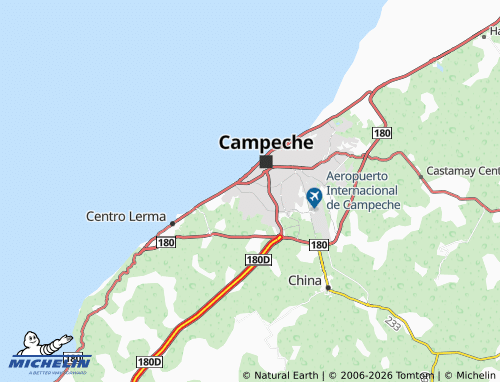 MICHELIN Vicente Guerrero map - ViaMichelin