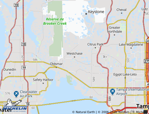 Carte MICHELIN Westchase - ViaMichelin