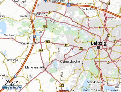Kaart MICHELIN Burghausen-Rückmarsdorf - ViaMichelin