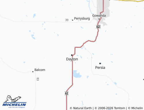 Mapa MICHELIN Dayton - ViaMichelin
