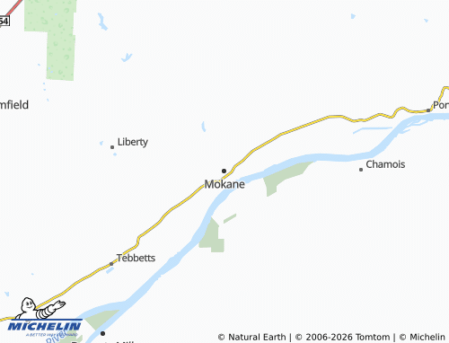 Mapa MICHELIN Mokane - ViaMichelin