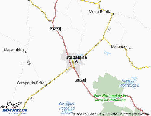 Mapa MICHELIN Mamede Paes Mendonça - ViaMichelin