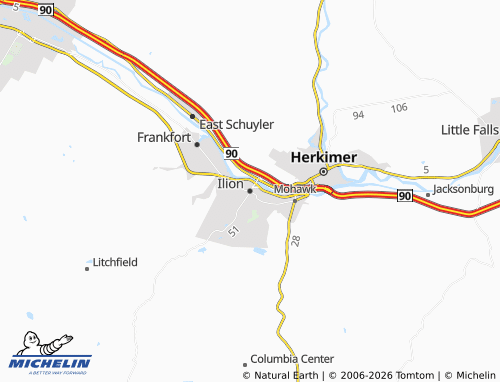 Mappa MICHELIN Ilion - ViaMichelin