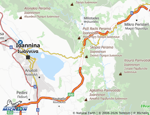 MICHELIN Spothoi map - ViaMichelin