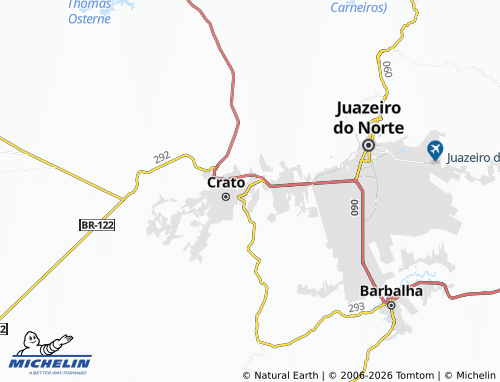 Mappa MICHELIN Santa Luzia - ViaMichelin