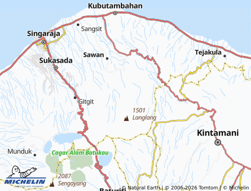 Mappa MICHELIN Galungan - ViaMichelin