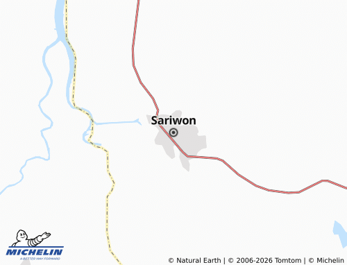 MICHELIN-Landkarte Sariwon - ViaMichelin