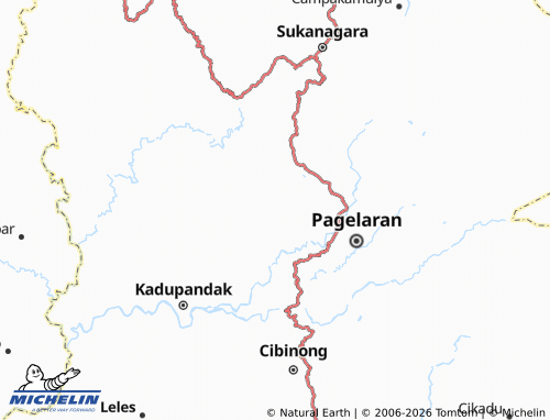 MICHELIN Gelar Anyar map - ViaMichelin