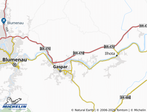 Mappa MICHELIN Lagoa - ViaMichelin