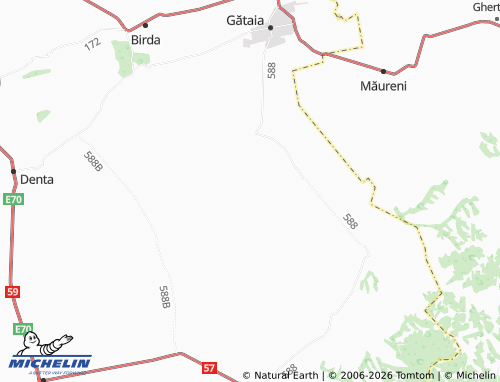 Carte MICHELIN Șemlacu Mic - ViaMichelin