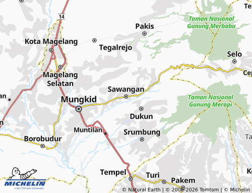 MICHELIN Sawangan map - ViaMichelin