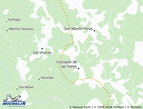Mappa MICHELIN Santiago Petlacala - ViaMichelin