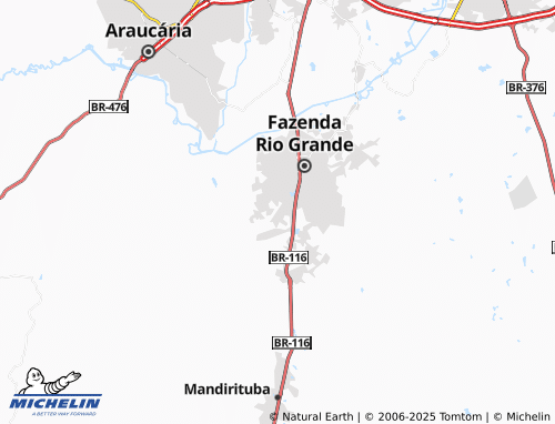MICHELIN Estados map - ViaMichelin