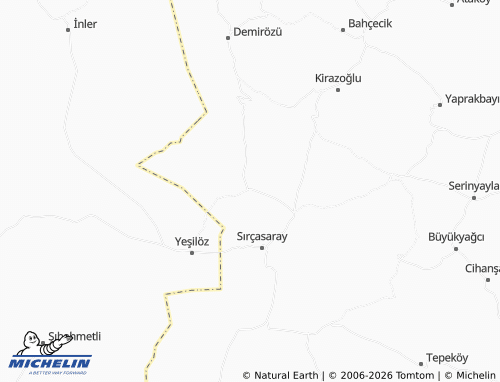 MICHELIN Küçükkonak map - ViaMichelin