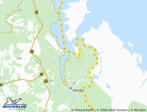 MICHELIN Popovitsa map - ViaMichelin