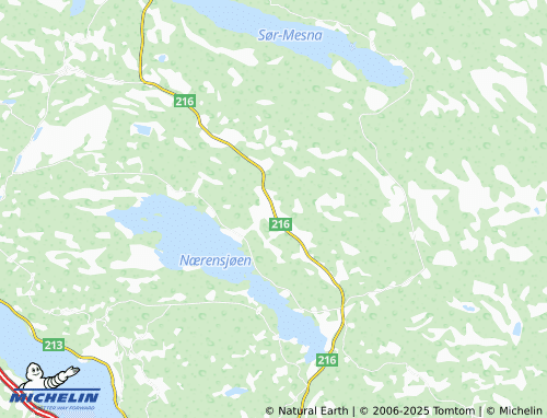 MICHELIN Åsmarka map - ViaMichelin